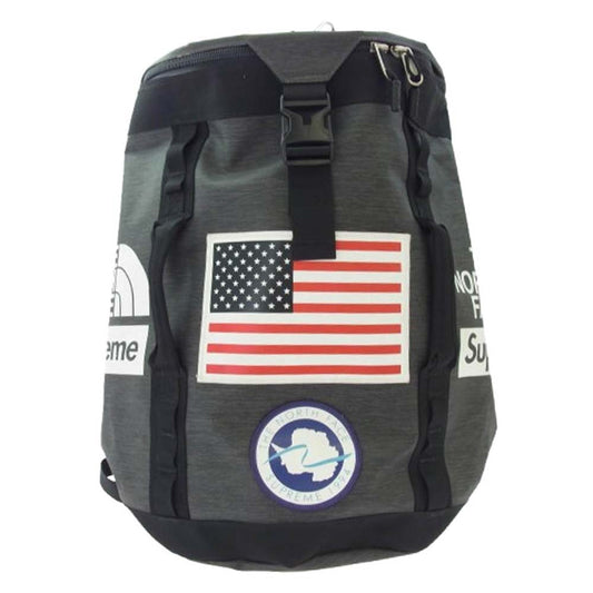Supreme シュプリーム 17SS × THE NORTH FACE Trans Antarctica Expedition Big Haul Backpack ノースフェイス トランスアンタクティカ エクスペディション ビッグホール バックパック ブラック系 グレー系【中古】