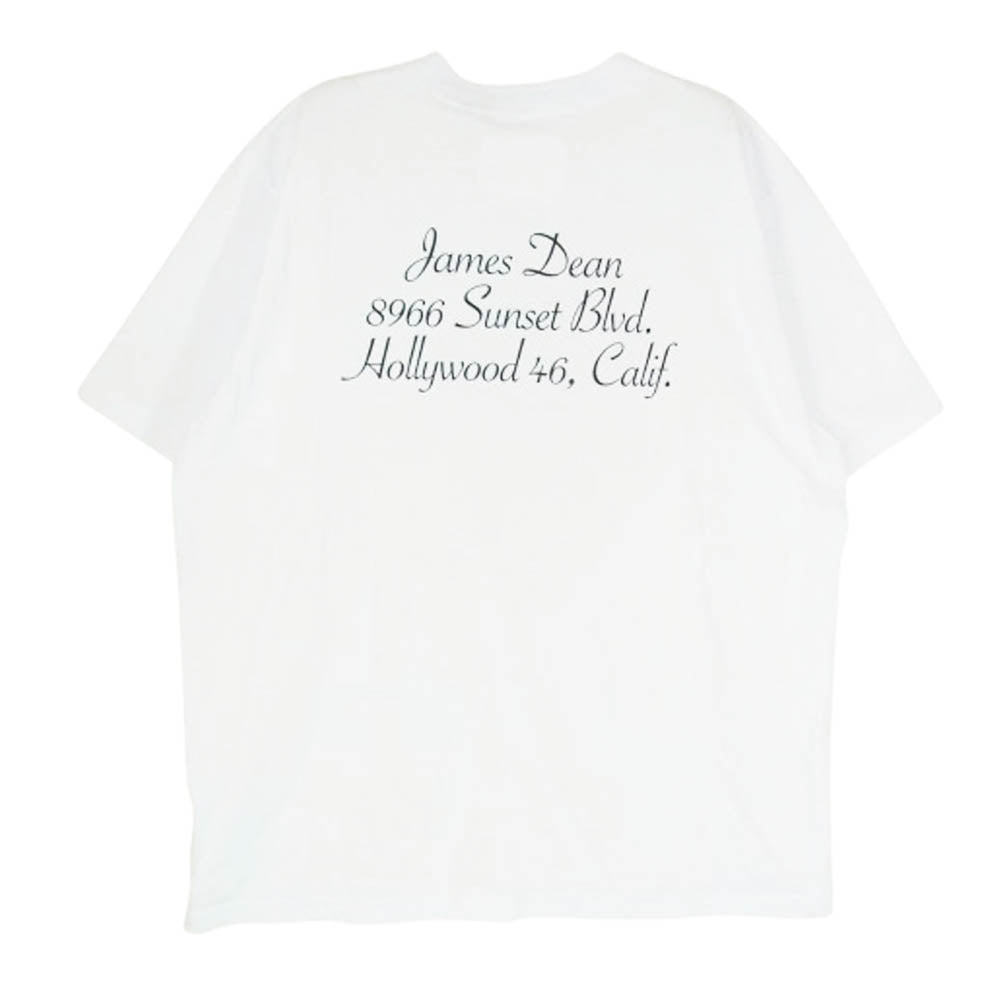 Sacai サカイ 25SS 25-0918S James Dean T-Shirt ジェームズディーン プリント Tシャツ 半袖 カットソー ホワイト系 4【極上美品】【中古】