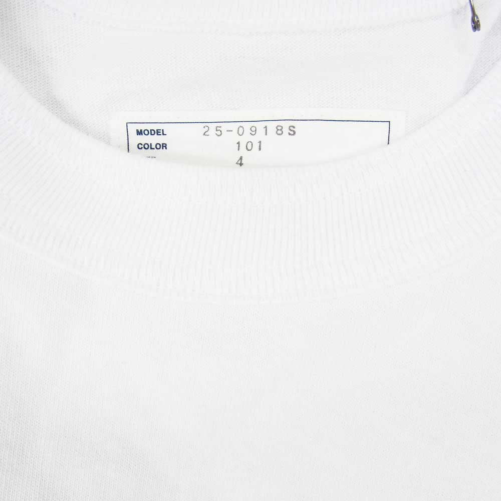 Sacai サカイ 25SS 25-0918S James Dean T-Shirt ジェームズディーン プリント Tシャツ 半袖 カットソー ホワイト系 4【極上美品】【中古】