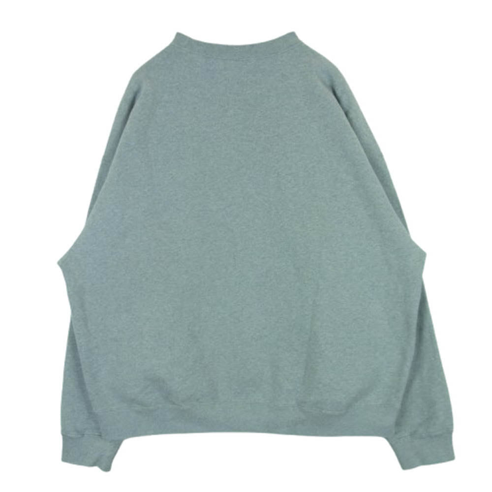 NIKE ナイキ DO9337-063 STUSSY ステューシー FLEECE CREW GREY ロゴ刺繍 フリース クルーネック スウェット トレーナー グレー系 XL【中古】