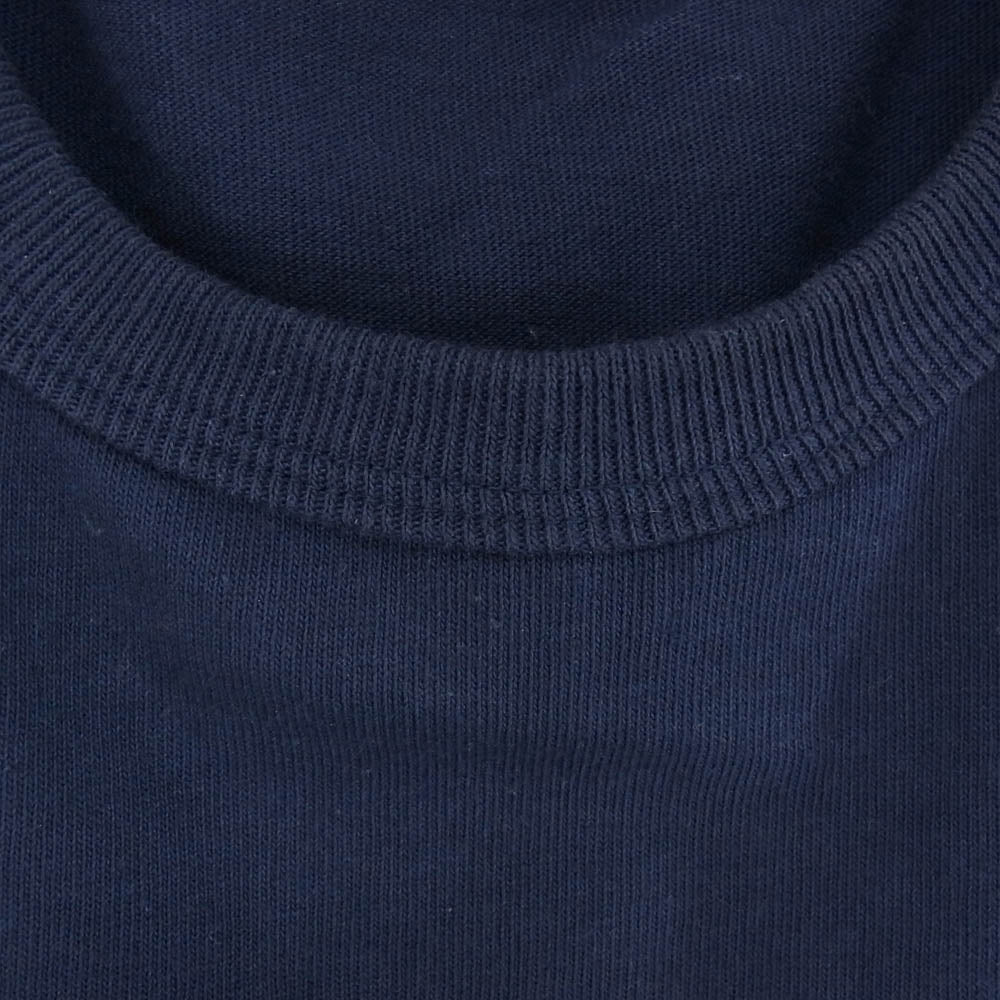 POLO RALPH LAUREN ポロ・ラルフローレン リラックス ジャージー 刺繍 ロゴ 半袖 Tシャツ ネイビー系 LG【中古】