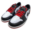 NIKE ナイキ 23SS CZ0790-106 Air Jordan 1 Retro Low OG Black Toe エアジョーダン1 レトロ ロー OG ブラック トゥ ローカット スニーカー レッド系 32cm【新古品】【未使用】【中古】