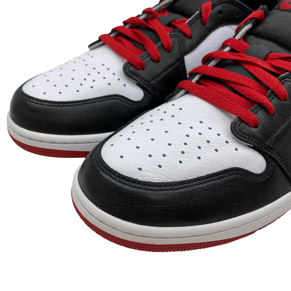 NIKE ナイキ 23SS CZ0790-106 Air Jordan 1 Retro Low OG Black Toe エアジョーダン1 レトロ ロー OG ブラック トゥ ローカット スニーカー レッド系 32cm【新古品】【未使用】【中古】