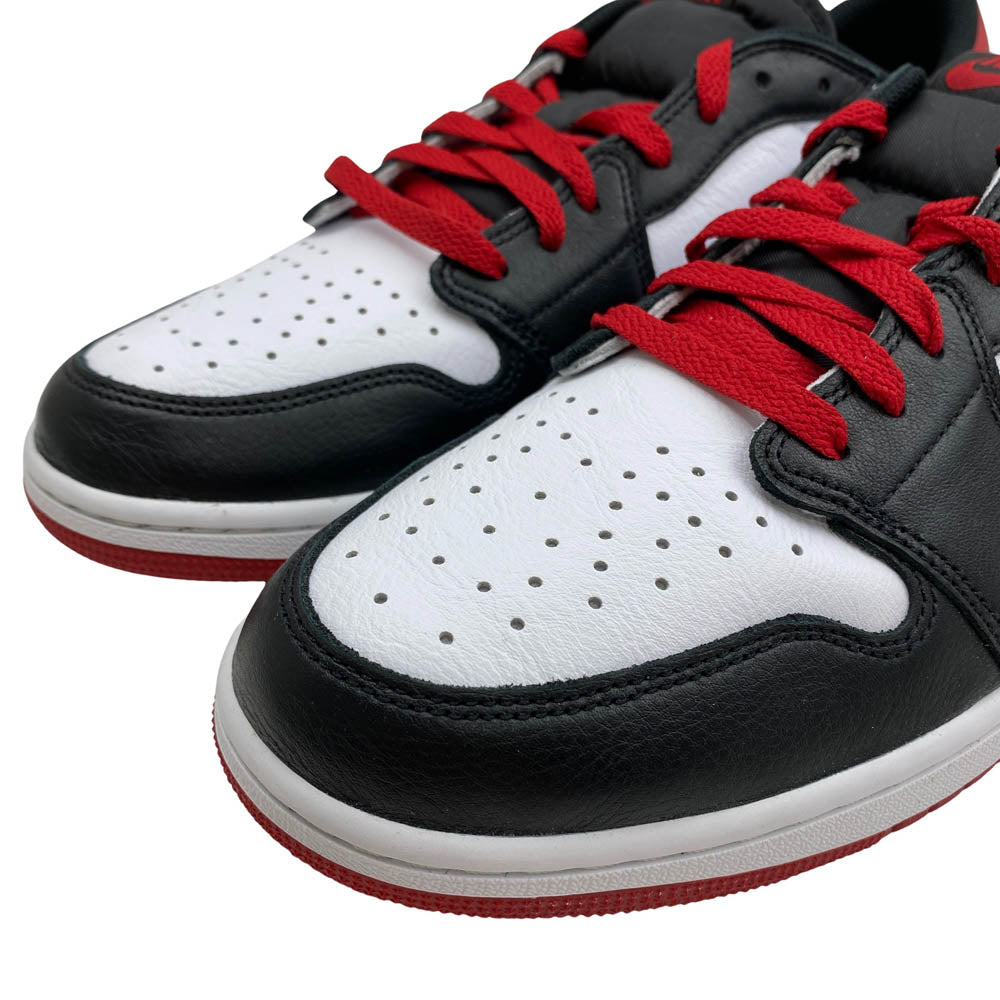 NIKE ナイキ 23SS CZ0790-106 Air Jordan 1 Retro Low OG Black Toe エアジョーダン1 レトロ ロー OG ブラック トゥ ローカット スニーカー レッド系 32cm【新古品】【未使用】【中古】