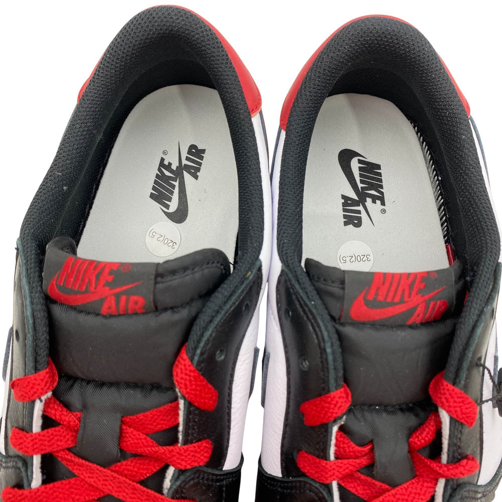 NIKE ナイキ 23SS CZ0790-106 Air Jordan 1 Retro Low OG Black Toe エアジョーダン1 レトロ ロー OG ブラック トゥ ローカット スニーカー レッド系 32cm【新古品】【未使用】【中古】
