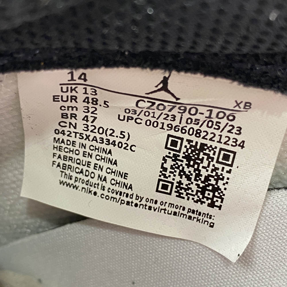 NIKE ナイキ 23SS CZ0790-106 Air Jordan 1 Retro Low OG Black Toe エアジョーダン1 レトロ ロー OG ブラック トゥ ローカット スニーカー レッド系 32cm【新古品】【未使用】【中古】