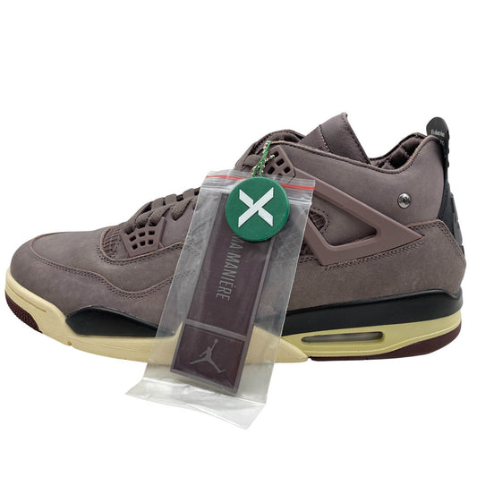 NIKE ナイキ 22AW DV6773-220 × A Ma Mani?re Air Jordan 4 Violet Ore アママニエール エアジョーダン4 バイオレット オレ スニーカー ブラウン系 33cm【新古品】【未使用】【中古】