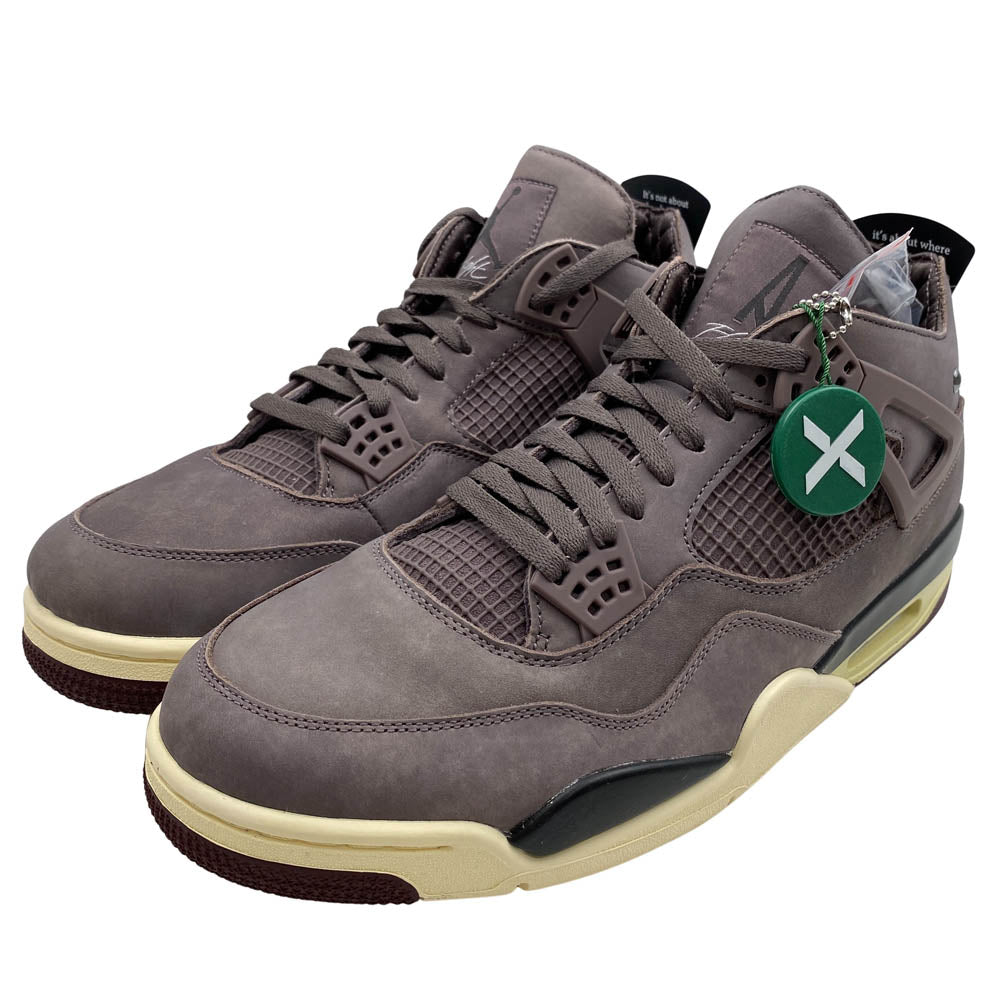 NIKE ナイキ 22AW DV6773-220 × A Ma Mani?re Air Jordan 4 Violet Ore アママニエール エアジョーダン4 バイオレット オレ スニーカー ブラウン系 33cm【新古品】【未使用】【中古】