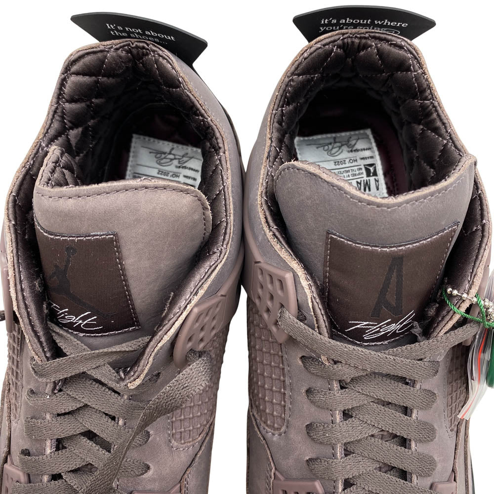 NIKE ナイキ 22AW DV6773-220 × A Ma Mani?re Air Jordan 4 Violet Ore アママニエール エアジョーダン4 バイオレット オレ スニーカー ブラウン系 33cm【新古品】【未使用】【中古】