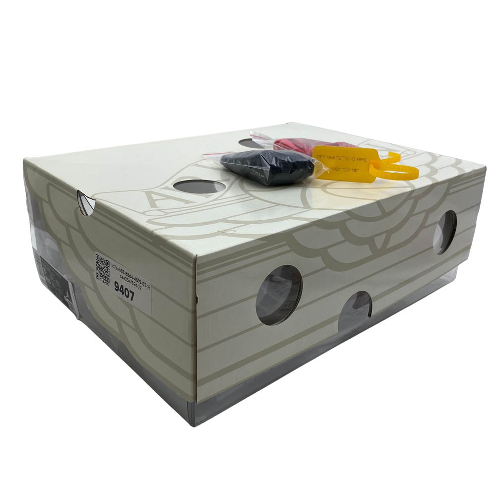 NIKE ナイキ 21AW DJ4375-004 × OFF-WHITE AIR JORDAN 2 RETRO LOW SP オフホワイト エアジョーダン2 レトロ ローカット スニーカー ブラック系 33cm【極上美品】【中古】