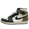 NIKE ナイキ 20AW 555088-105 Air Jordan 1 High OG Sail Dark Mocha エアジョーダン1 ハイ OG セイル ダークモカ ハイカット スニーカー ダークブラウン系 33cm【新古品】【未使用】【中古】