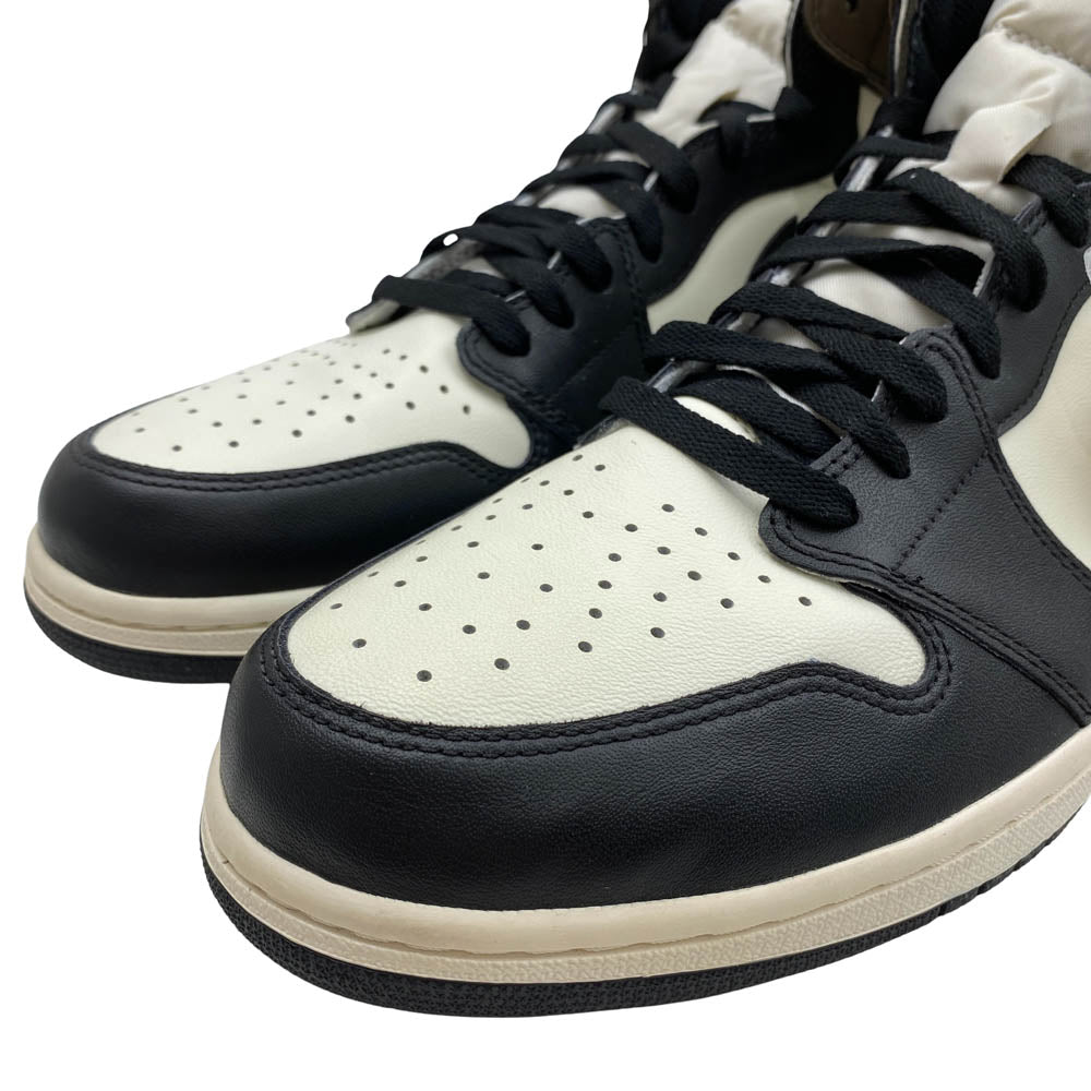 NIKE ナイキ 20AW 555088-105 Air Jordan 1 High OG Sail Dark Mocha エアジョーダン1 ハイ OG セイル ダークモカ ハイカット スニーカー ダークブラウン系 33cm【新古品】【未使用】【中古】