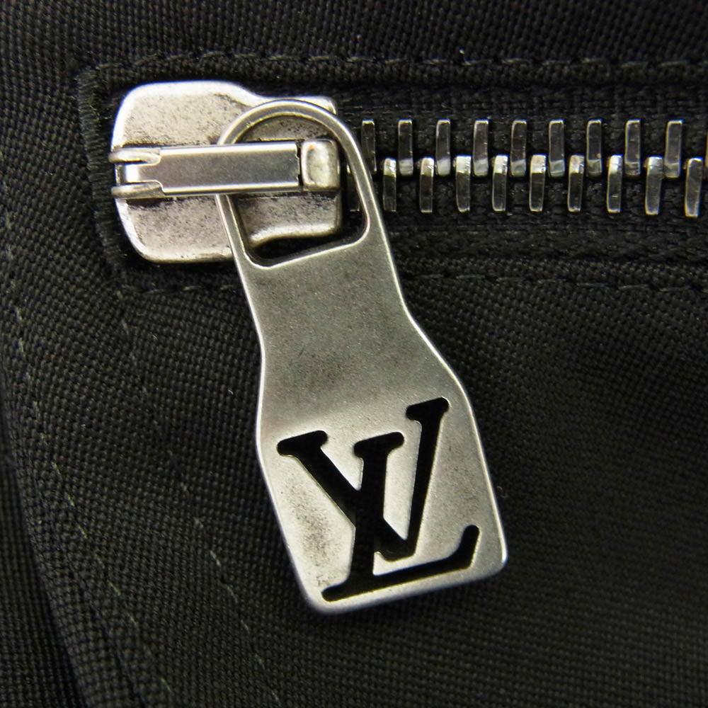 LOUIS VUITTON ルイ・ヴィトン 25SS RM251M RHL HSP77W LV ロゴ 刺繍 テーラード カーゴ ロング パンツ ブラック系 56【極上美品】【中古】