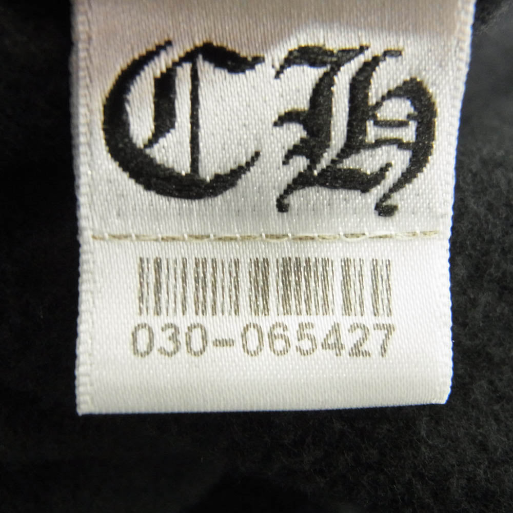 CHROME HEARTS クロムハーツ（原本無） SWTSHRT HD ZIP LTD ロサンゼルス限定 ホースシュープリント ダガージップ パーカー ブラック系 XXL【美品】【中古】