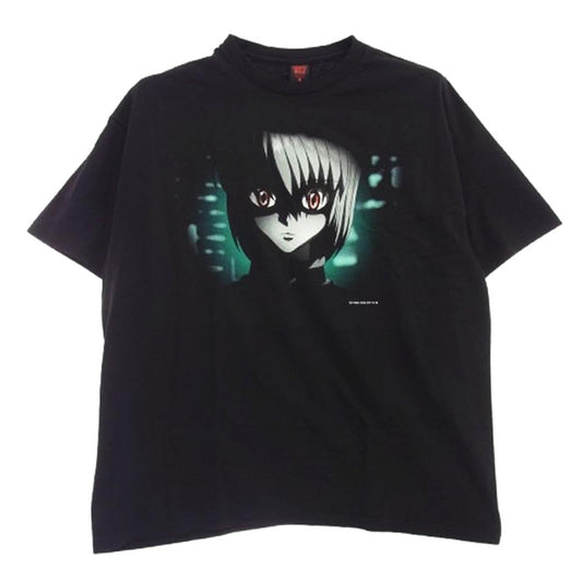 GEEKS RULE ギークスルール HUNTER×HUNTER SILKSCREEN PRINTING T SHIRT クラピカ 半袖 Tシャツ ブラック系 XXL【極上美品】【中古】