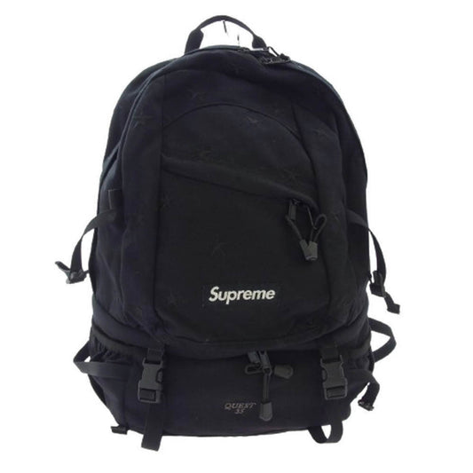 Supreme シュプリーム 13AW QUEST 35 STARS BACKPACK バックパック リュック ブラック系【中古】