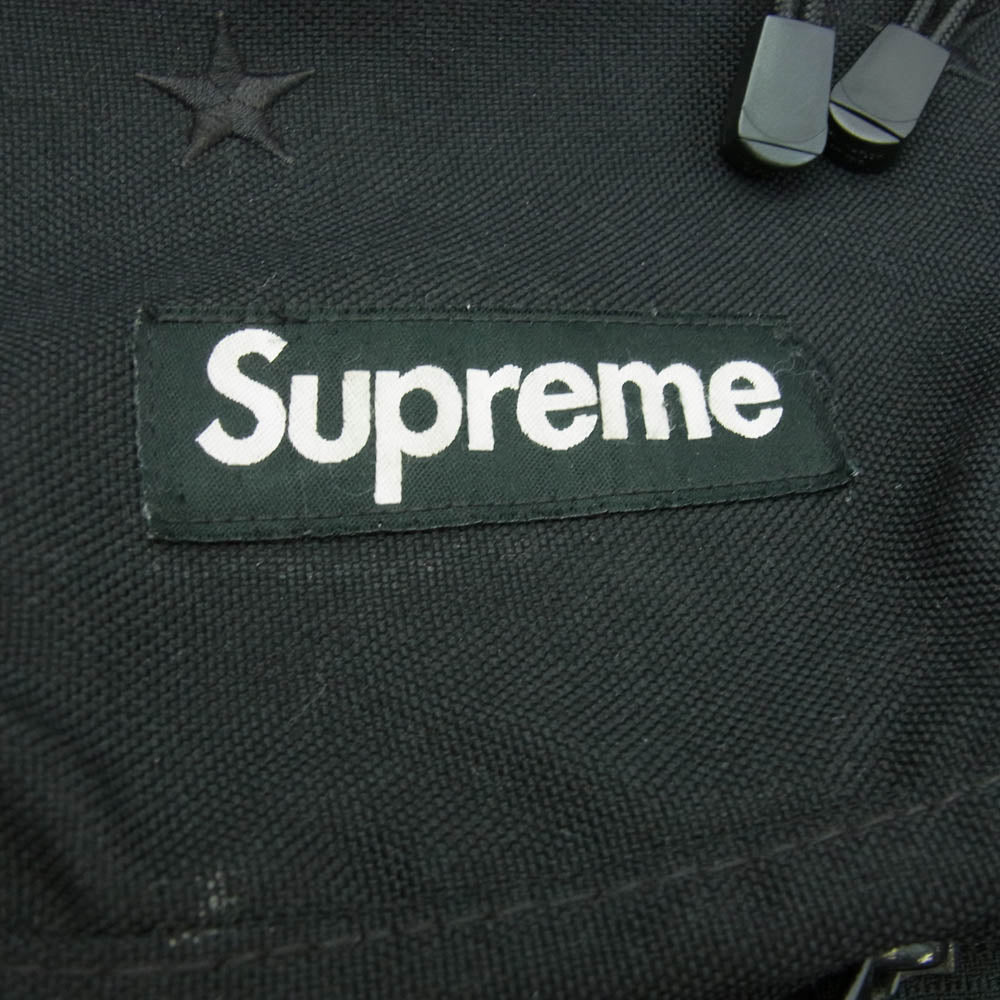Supreme シュプリーム 13AW QUEST 35 STARS BACKPACK バックパック リュック ブラック系【中古】