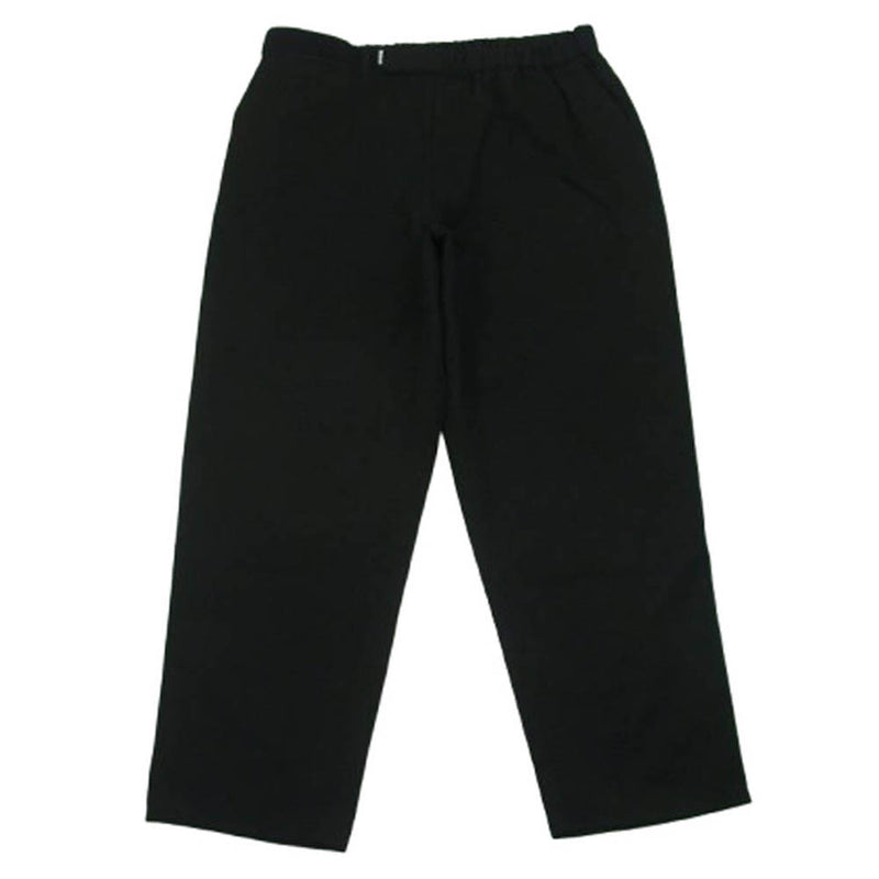 GRAPHPAPER グラフペーパー 24SS GM241-40174B Scale Off Wool Wide Tapered Chef Pants ウールギャバ ワイド テーパード スラックス シェフ パンツ ブラック系 O/S【中古】