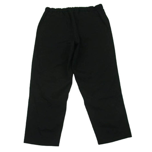 GRAPHPAPER グラフペーパー 24SS GM241-40174B Scale Off Wool Wide Tapered Chef Pants ウールギャバ ワイド テーパード スラックス シェフ パンツ ブラック系 O/S【中古】