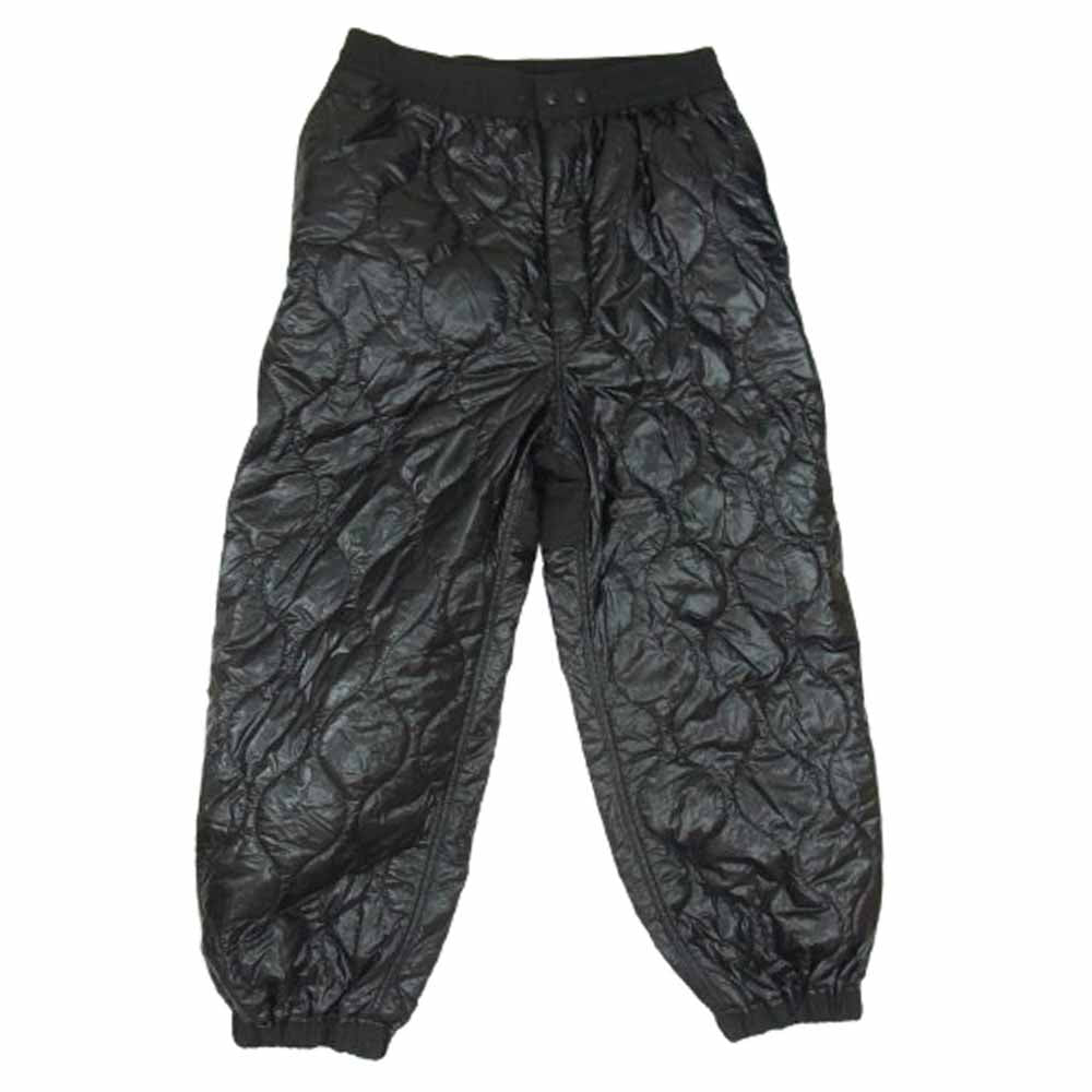 JUNYA WATANABE COMME des GARCONS MAN ジュンヤワタナベコムデギャルソンマン 23AW WL-P032 ナイロン 中綿 キルティング イージー パンツ ブラック系 M【中古】