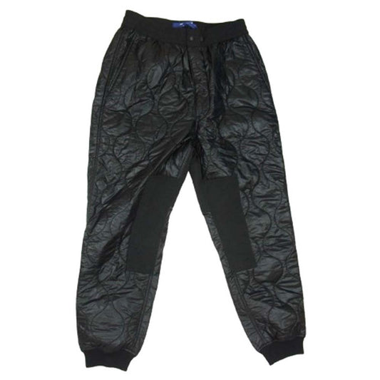 JUNYA WATANABE COMME des GARCONS MAN ジュンヤワタナベコムデギャルソンマン 23AW WJ-P014 ナイロン 中綿 キルティング イージー パンツ ブラック系 M【中古】