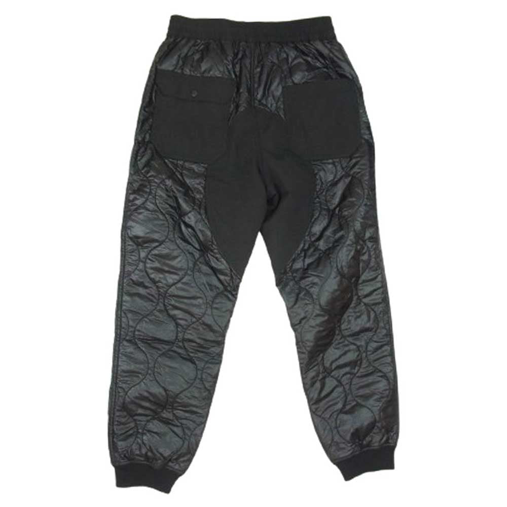 JUNYA WATANABE COMME des GARCONS MAN ジュンヤワタナベコムデギャルソンマン 23AW WJ-P014 ナイロン 中綿 キルティング イージー パンツ ブラック系 M【中古】