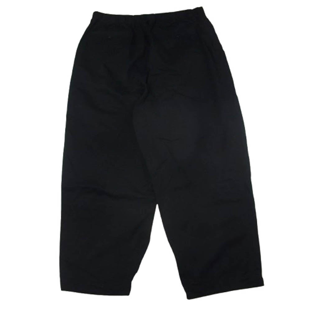 JUNYA WATANABE COMME des GARCONS MAN ジュンヤワタナベコムデギャルソンマン WL-P045 AD2023 ナイロンツイル ワイドテーパード パンツ ブラック系 S【中古】