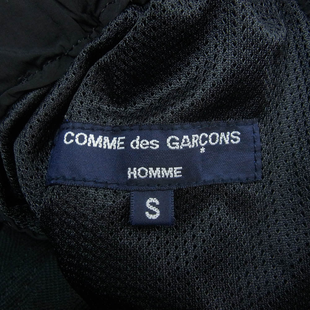 COMME des GARCONS HOMME コムデギャルソンオム HM-P008 AD2023 ナイロンタイプライター イージー パンツ ブラック系 S【中古】