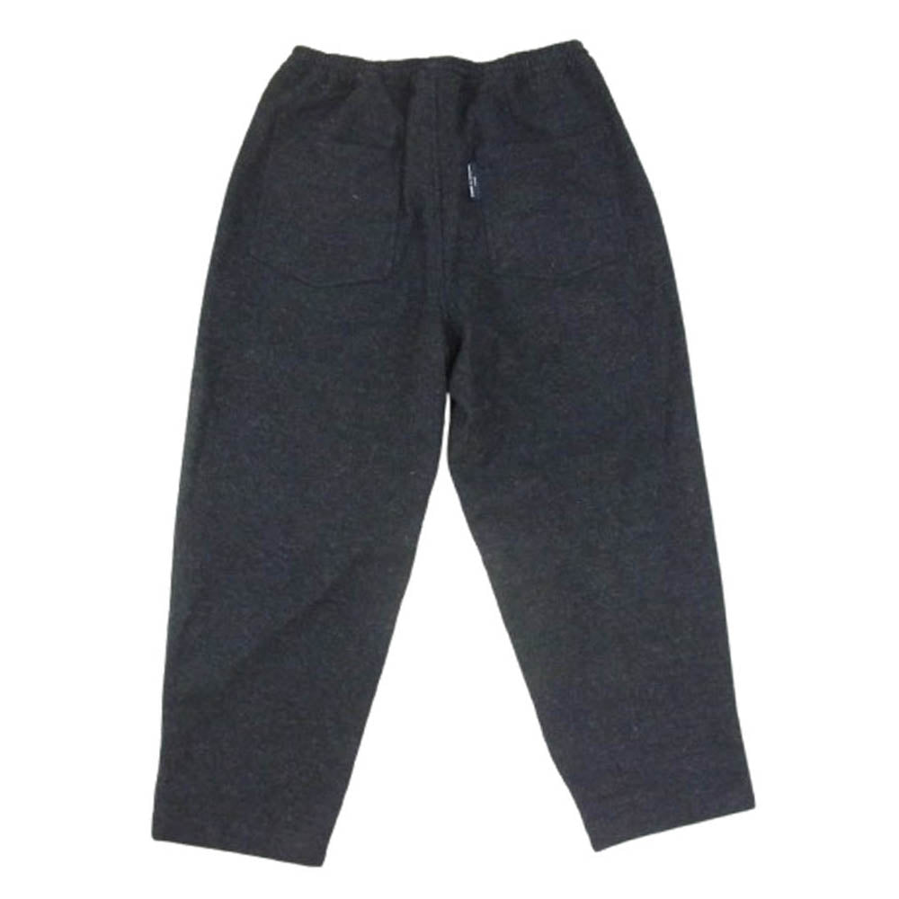 COMME des GARCONS HOMME コムデギャルソンオム 23AW HL-P027 裏地メッシュ 裏地カモフラ柄 ウール イージー パンツ ダークネイビー系 S【極上美品】【中古】