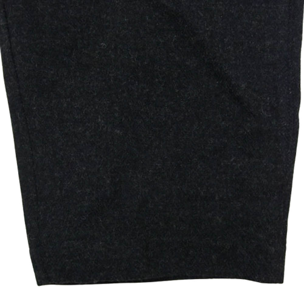 COMME des GARCONS HOMME コムデギャルソンオム 23AW HL-P027 裏地メッシュ 裏地カモフラ柄 ウール イージー パンツ ダークネイビー系 S【極上美品】【中古】