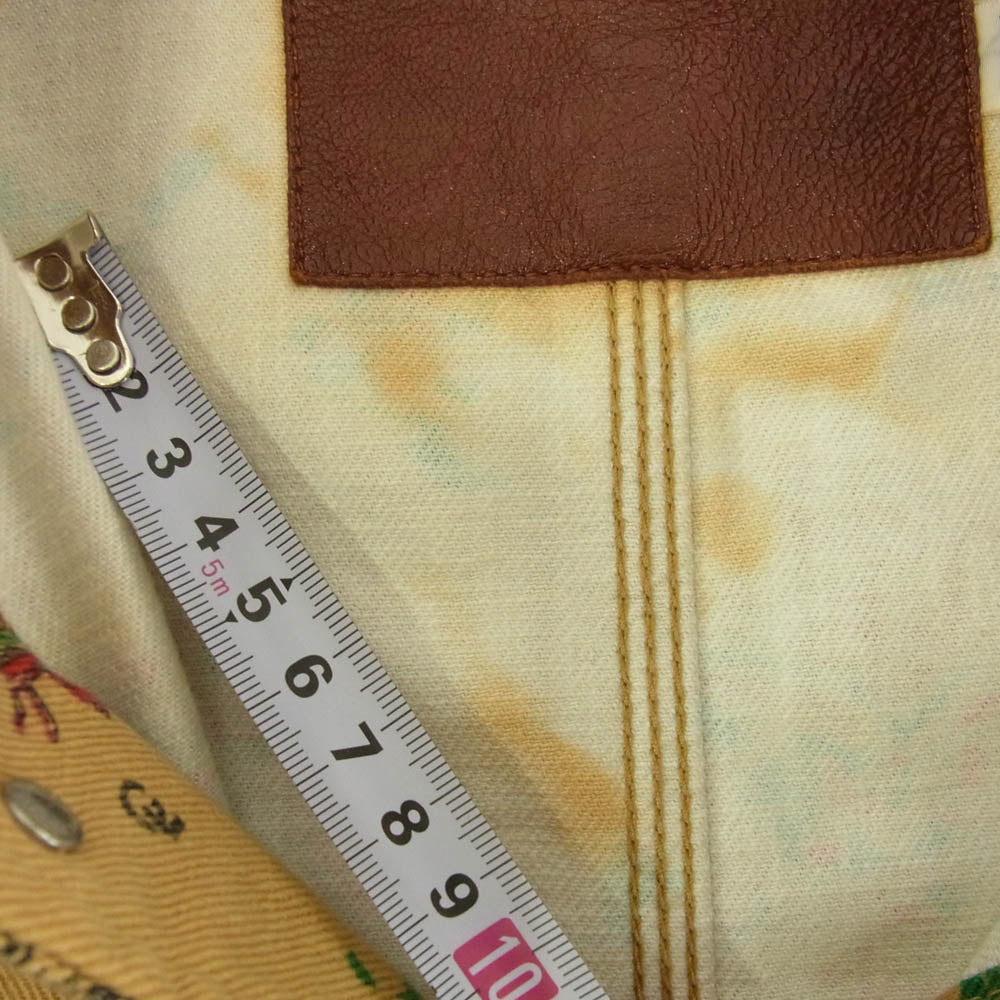 CALEE キャリー TWILL ALLOVER RODEO PATTERN ワークジャケット ベージュ系 M【中古】