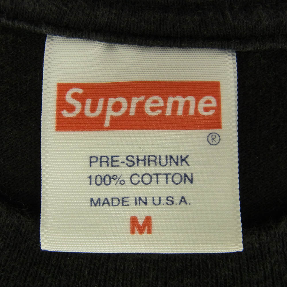 Supreme シュプリーム 17AW Fxxk Love Tee ファック ラブ半袖 Tシャツ ブラック系 M【中古】