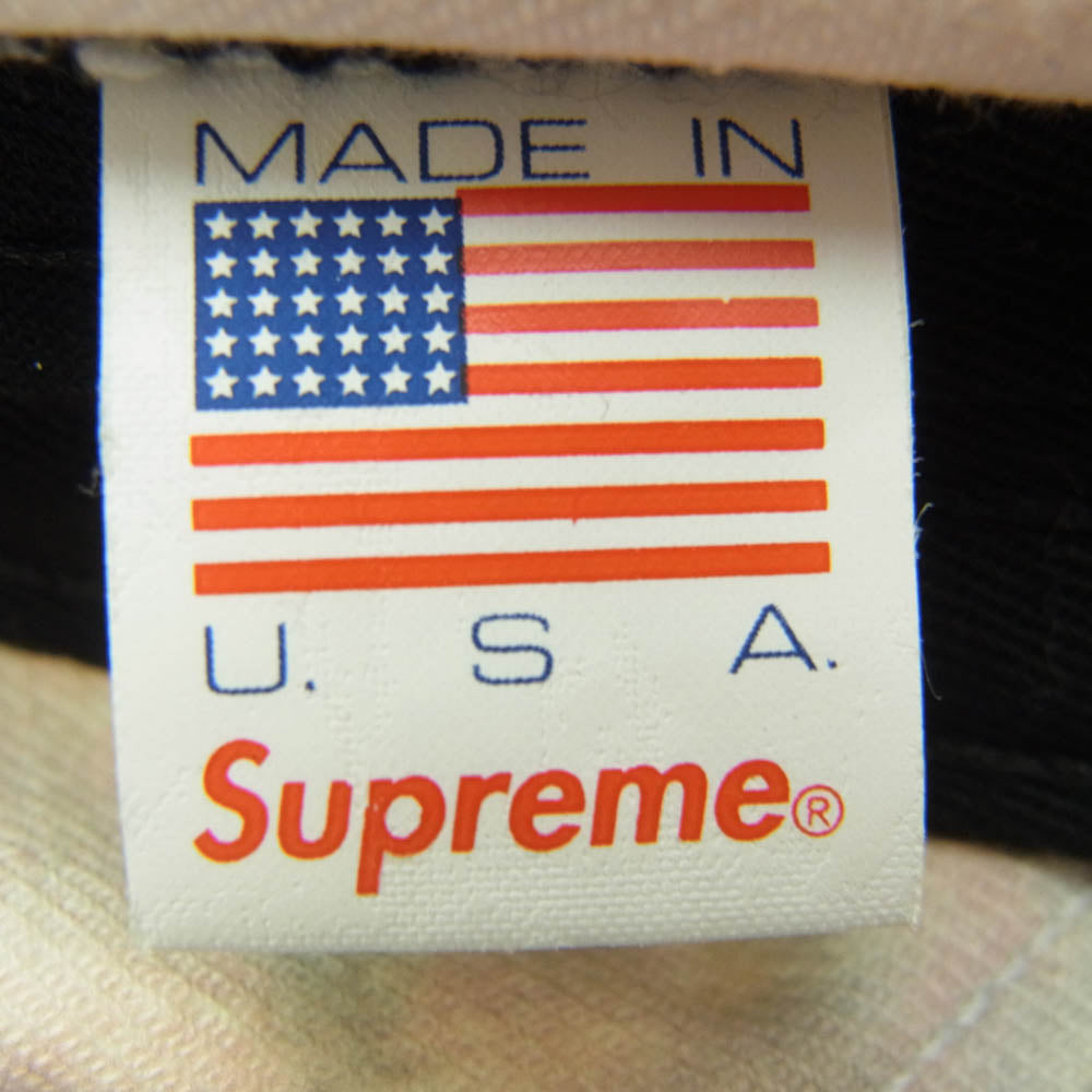 Supreme シュプリーム 18SS USA製 Multicolor Denim Camp Cap マルチカラー デニム ボックスロゴ キャンプ キャップ マルチカラー系【中古】