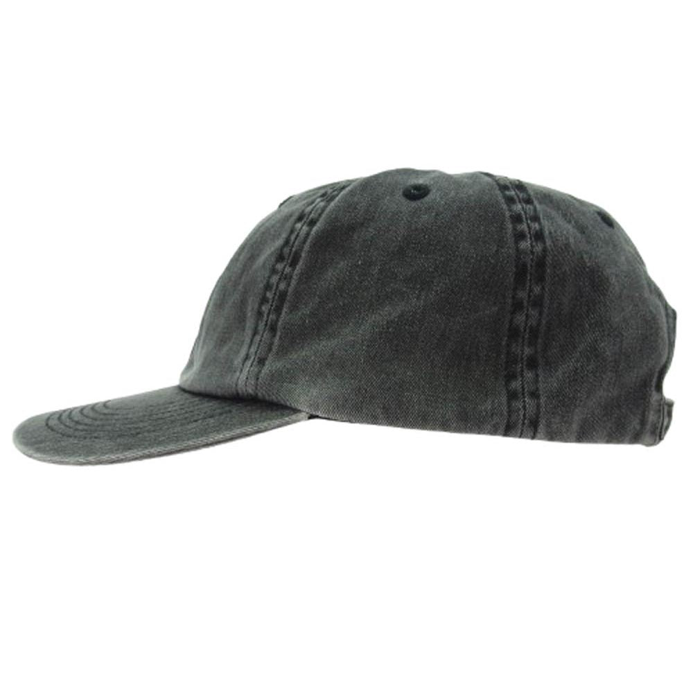 Supreme シュプリーム 20SS USA製 Pigment Print S Logo 6-Panel ピグメントプリント Sロゴ 刺繍 6パネル キャップ ダークグレー系【中古】