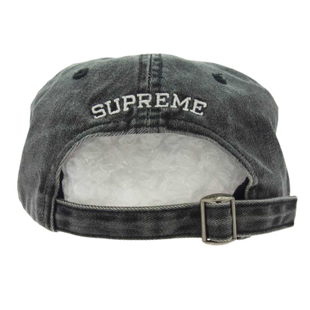 Supreme シュプリーム 20SS USA製 Pigment Print S Logo 6-Panel ピグメントプリント Sロゴ 刺繍 6パネル キャップ ダークグレー系【中古】