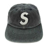 Supreme シュプリーム 20SS USA製 Pigment Print S Logo 6-Panel ピグメントプリント Sロゴ 刺繍 6パネル キャップ ダークグレー系【中古】