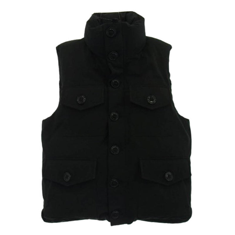 CANADA GOOSE カナダグース 3434JM 国内正規品 MONTREAL VEST モントリオール ダウン ベスト ブラック系 M【中古】