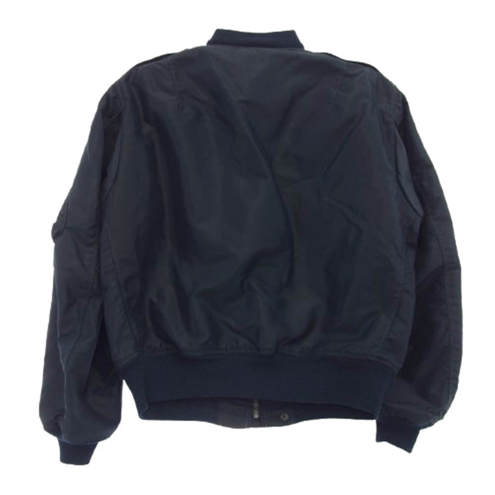 Buzz Rickson's バズリクソンズ BR10578 L-2A カスタム JACKET FLYING MAN'S LIGHT ZONE フライト ジャケット ネイビー系 42【中古】