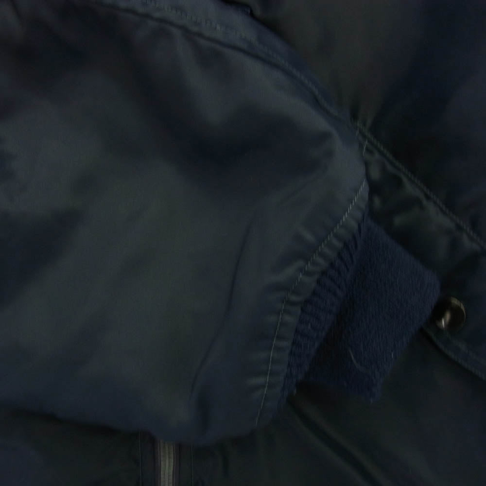 Buzz Rickson's バズリクソンズ BR10578 L-2A カスタム JACKET FLYING MAN'S LIGHT ZONE フライト ジャケット ネイビー系 42【中古】