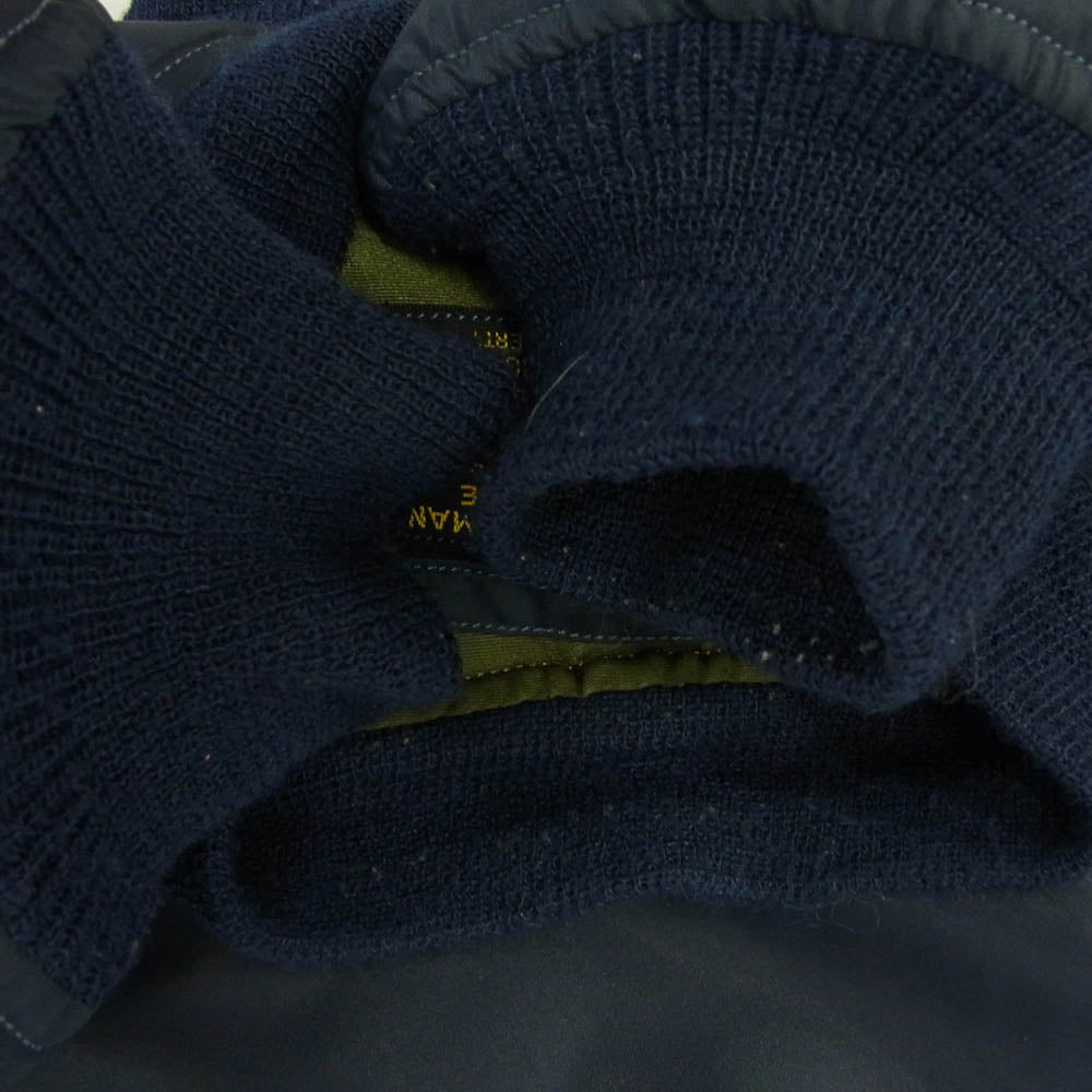 Buzz Rickson's バズリクソンズ BR10578 L-2A カスタム JACKET FLYING MAN'S LIGHT ZONE フライト ジャケット ネイビー系 42【中古】