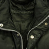 CHROME HEARTS クロムハーツ（原本無） STIFF V2 FBRC Puffer Jacket シルク ダガージップ クロスボール ダウン ジャケット ブラック系 S【中古】
