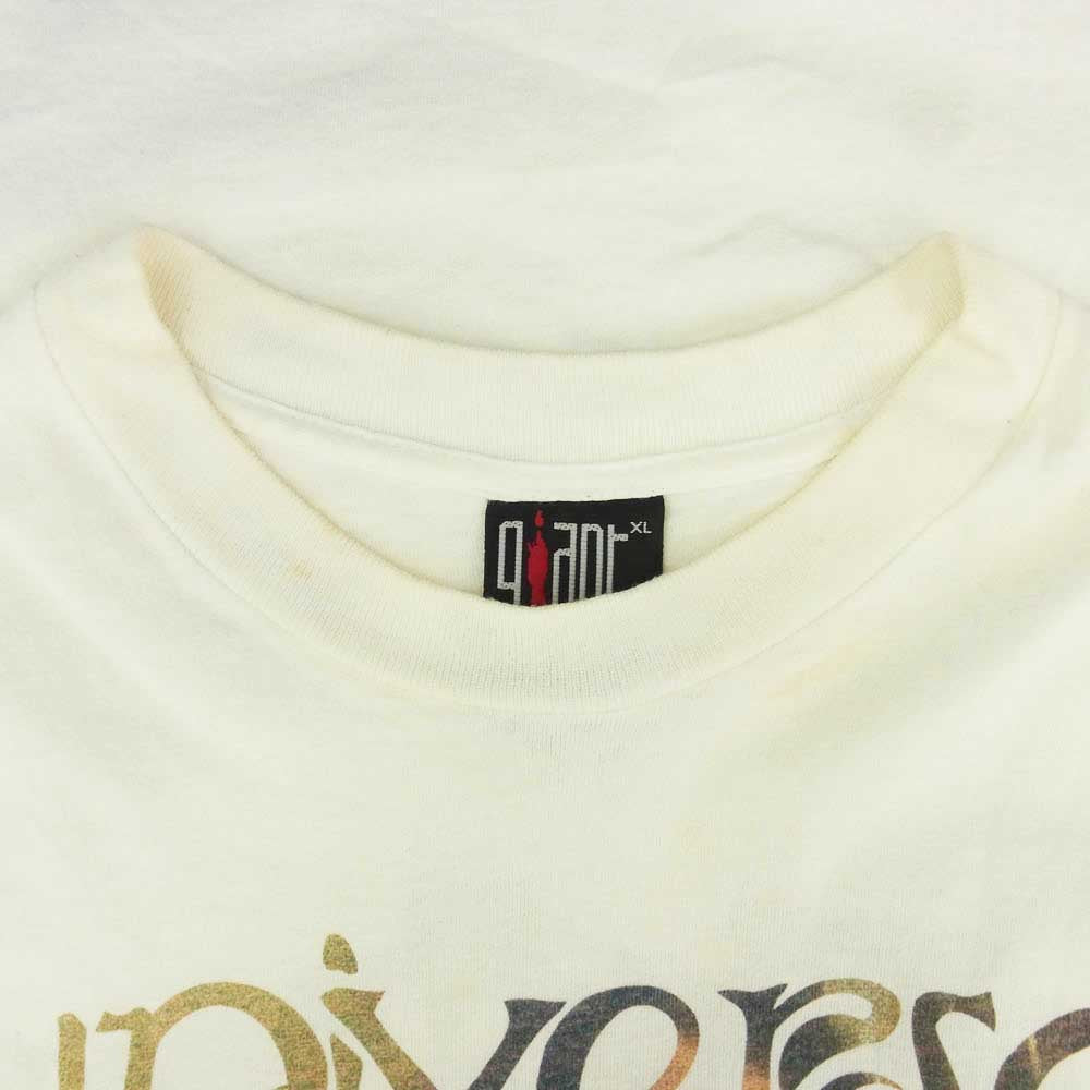 ジャイアント 90s 93年 lenny kravitz universal love tour Tシャツ オフホワイト系 XL【中古】
