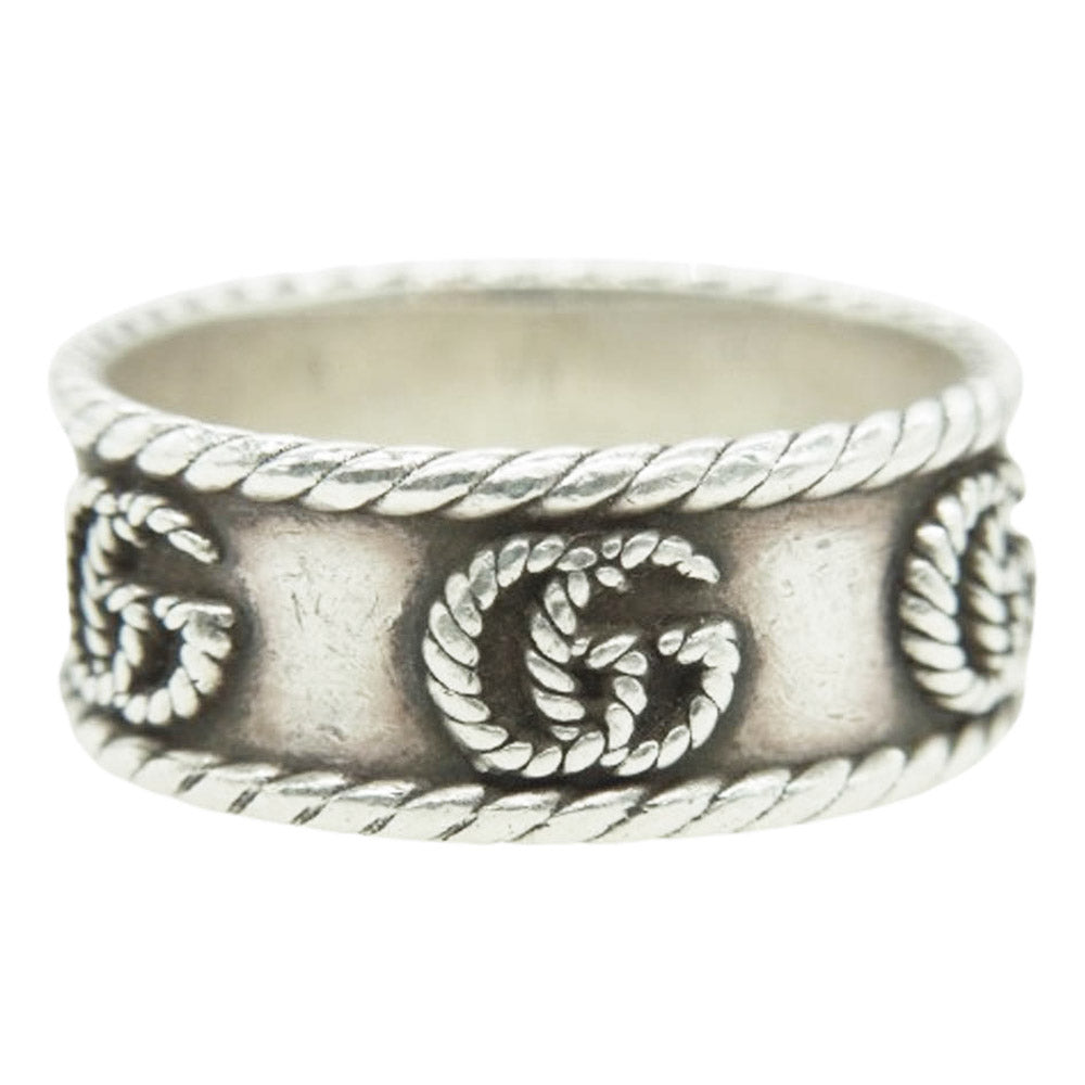 GUCCI グッチ GG ダブルG リング シルバー系 20.5号【中古】