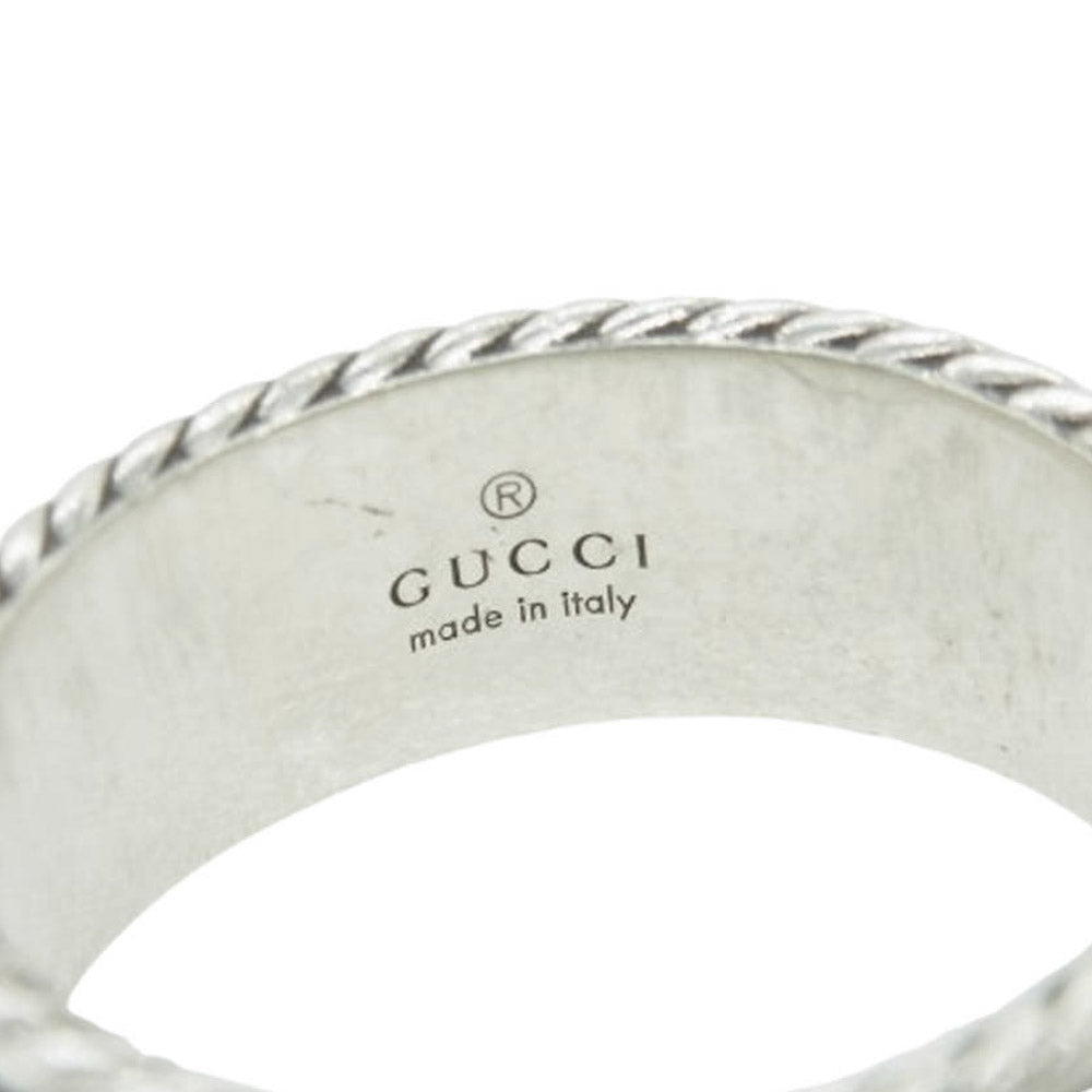 GUCCI グッチ GG ダブルG リング シルバー系 20.5号【中古】
