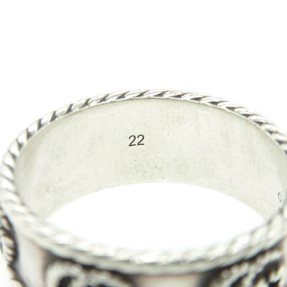 GUCCI グッチ GG ダブルG リング シルバー系 20.5号【中古】