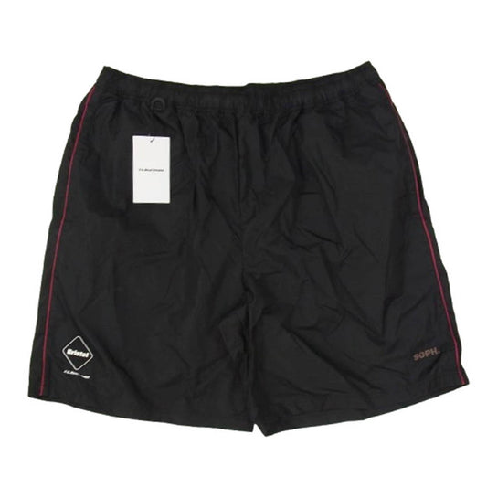 F.C.R.B. エフシーアールビー FCRB-252003 EXHIBITION GAME SHORTS エキシビジョン ナイロン ゲームショーツ ハーフパンツ ブラック系 L【極上美品】【中古】