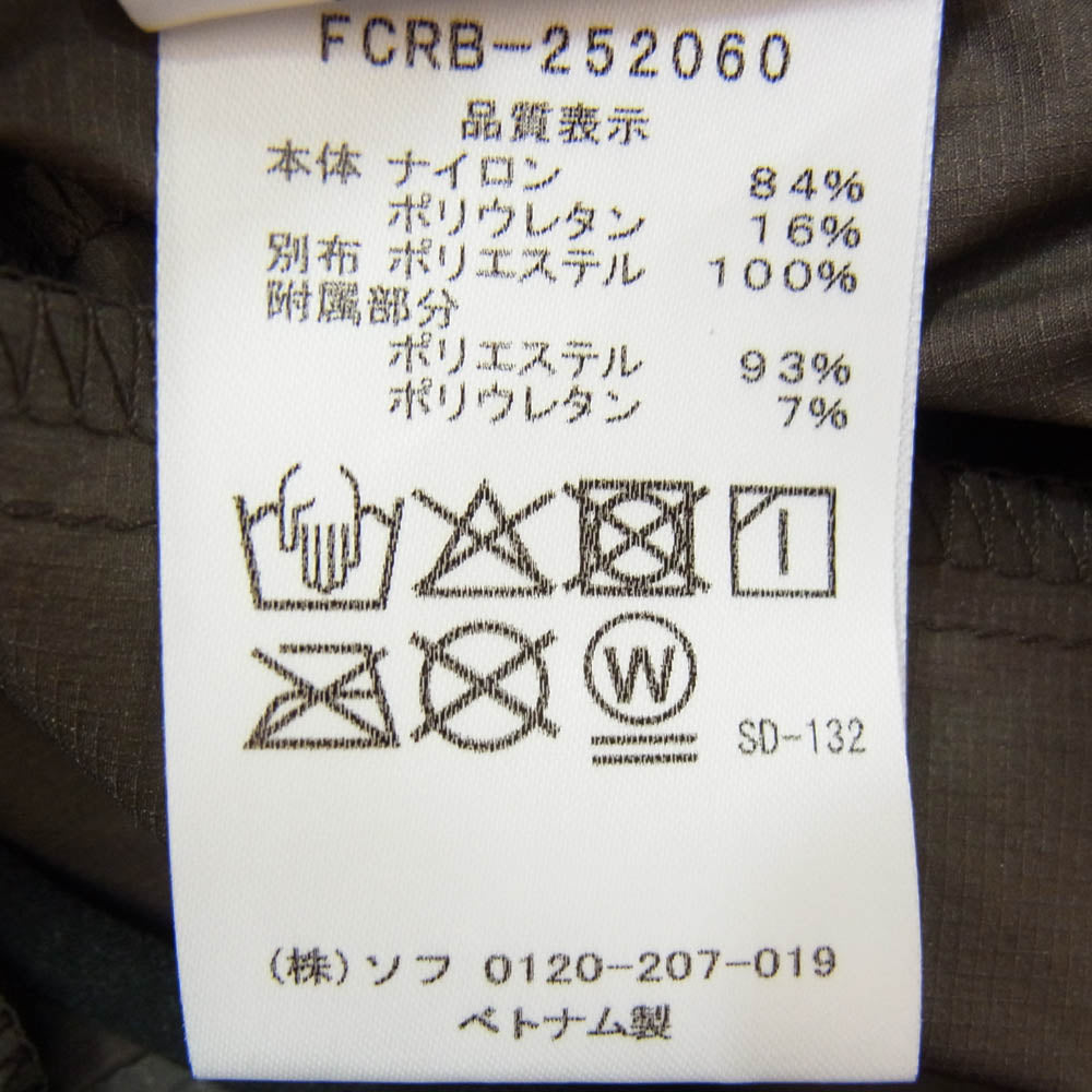 F.C.R.B. エフシーアールビー FCRB-252060 LIGHT WEIGHT BREATHABLE PANTS BROWN ライト ウエイト パンツ ブラウン系 L【新古品】【未使用】【中古】