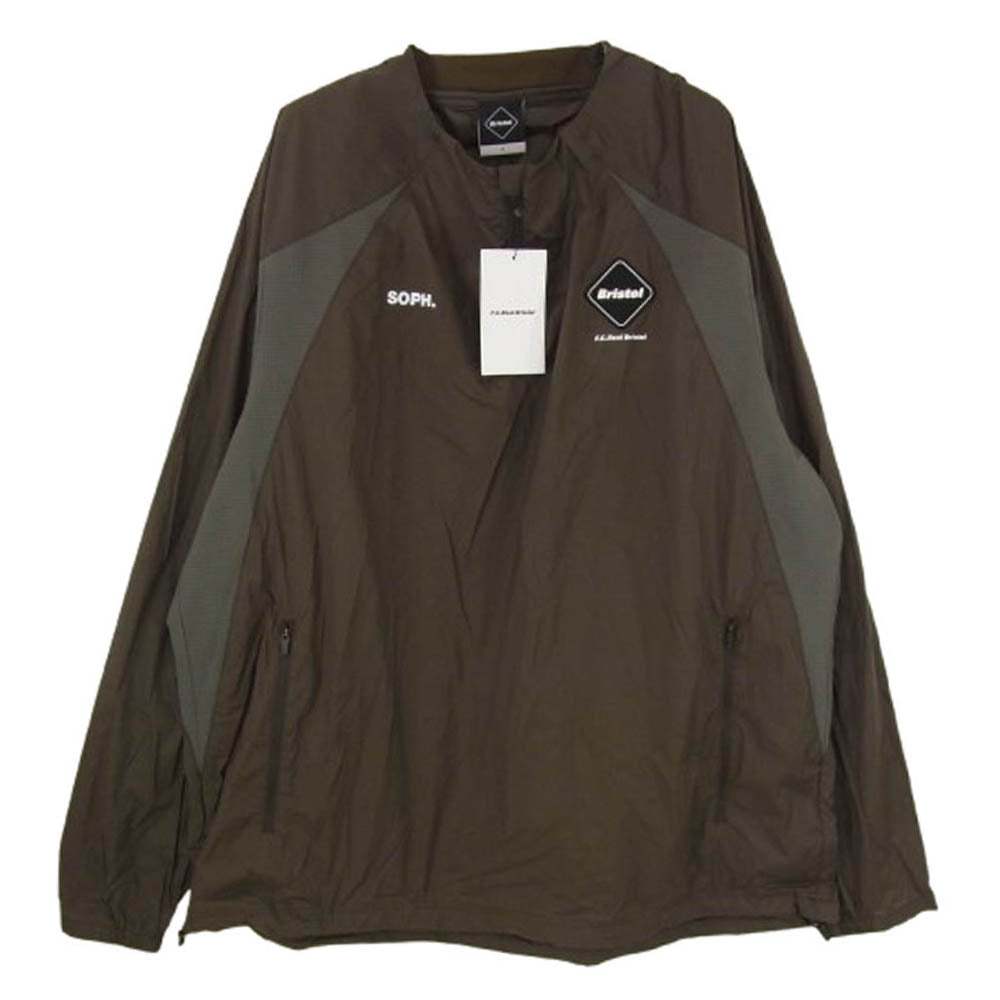 F.C.R.B. エフシーアールビー FCRB-252059 LIGHT WEIGHT BREATHABLE PISTE BROWN ライトウェイト ピステ ブルゾン ブラウン系 L【極上美品】【中古】