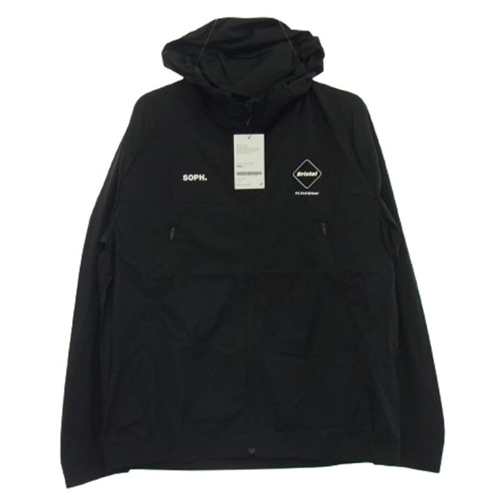 F.C.R.B. エフシーアールビー FCRB-252058 LIGHT WEIGHT BREATHABLE JACKET BLACK ライトウェイト ナイロン ジャケット ブラック系 L【極上美品】【中古】