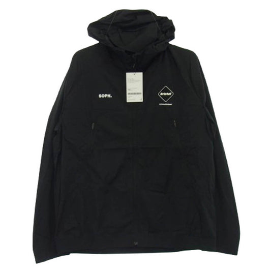F.C.R.B. エフシーアールビー FCRB-252058 LIGHT WEIGHT BREATHABLE JACKET BLACK ライトウェイト ナイロン ジャケット ブラック系 L【極上美品】【中古】